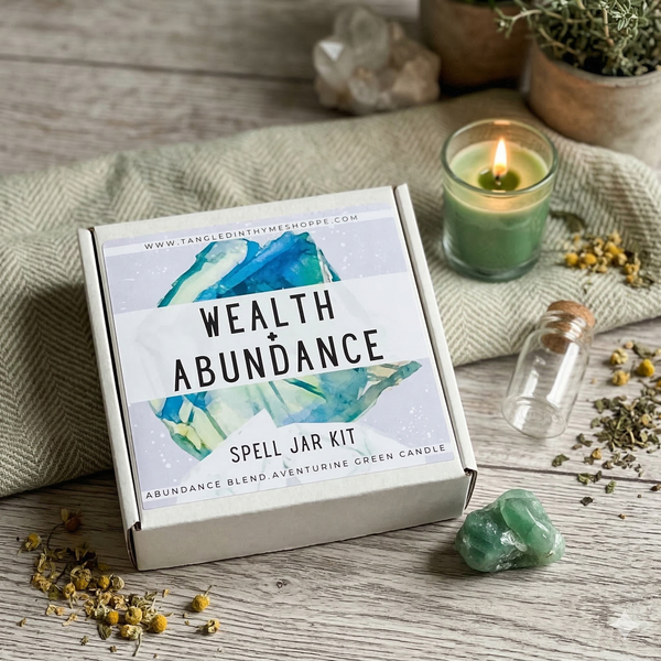 Wealth + Abundance Spell Jar Kit image 0