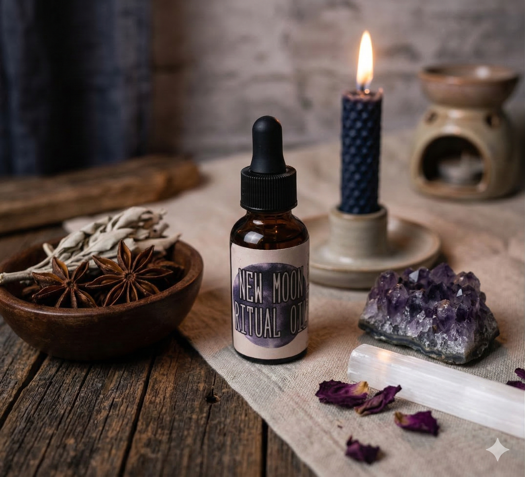 New Moon Ritual Oil  image 0