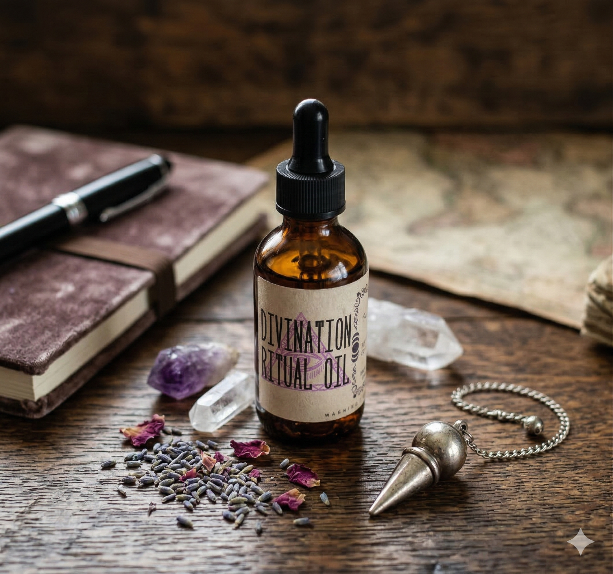 Divination Ritual Oil image 0